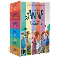 Coleção Anne De Green Gables Em 6 Vols - Aventuras Comple...