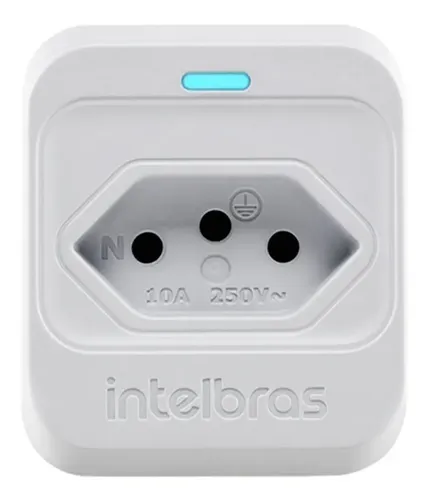 Tomada De Proteção Contra Surtos Elétricos Intelbras Eps 301 127/220v