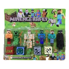 Muñecos Minecraft My World Blister X10 Accesorios