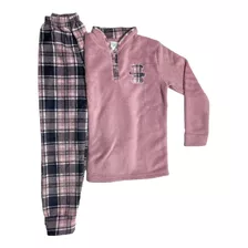Pijama Niña Cuadrille T6 Rosado