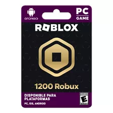 Roblox Tarjeta De Regalo 1200 Rbux