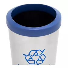 Lixeira Seletiva Recycling Papel 40,5 L Ixaz Com