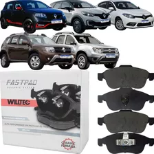 Pastilha Freio Diant Cerâmica Willtec Captur Duster Fluence