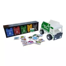 Brinquedo Educativo Pedagógico- Caminhão Vamos Reciclar