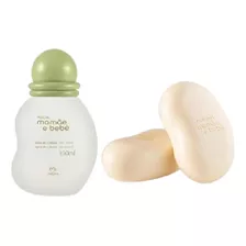 Kit Colônia E E Sabonete Mamãe Bebê Natura 100ml