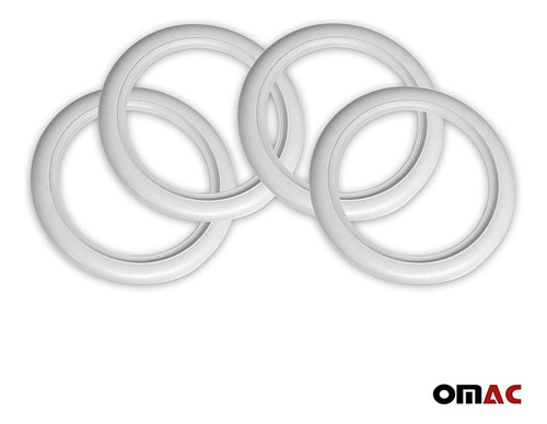 Omac Universal White Walls Tires Insert | 15 Pulgadas Llanta Foto 5