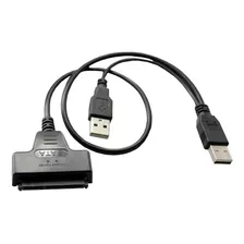 Adaptador Usb A Sata 2.5' Para Discos Rigidos Disco Externo Color Negro