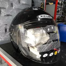 Casco Zeus Semi Integral / Negro Espacial