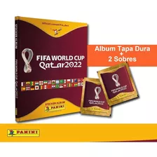 Álbum Pasta Dura Qatar 2022 Panini + 2 Sobres 