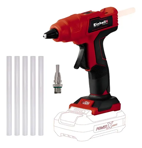 Pistola Silicona Encoladora Bateria Einhell Te-cg 18 Li Solo