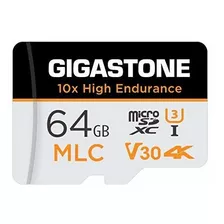 Tarjeta Micro Sd Gigastone 64gb Mlc, Grabación De Video 4k D