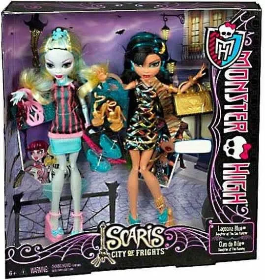 Monster High Scaris 2 Pack Lagoona Blue And Cleo De Nile