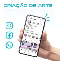 Criação Artes Personalizadas Para Redes Sociais C/ 10 Artes