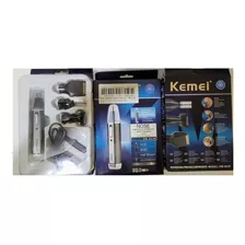 Kemei Km-6630 Recortador Para Hombres 4 En 1 Recargable