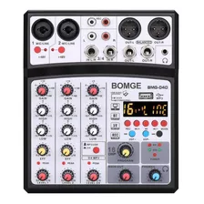 Bomge 16 Dsp Audio Sonido Mezclador Con Bluetooth Usb, 48 V