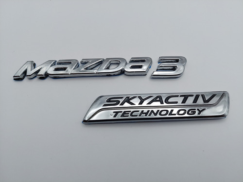 Emblemas Para Cajuela Mazda 3 Skyactiv Del 2014 Al 2018 Foto 2