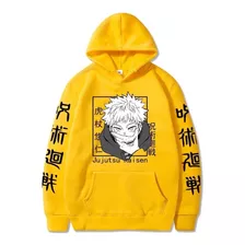 Blusa Moletom Jujutsu Kaisen Personagem Yuji Itadori Anime 