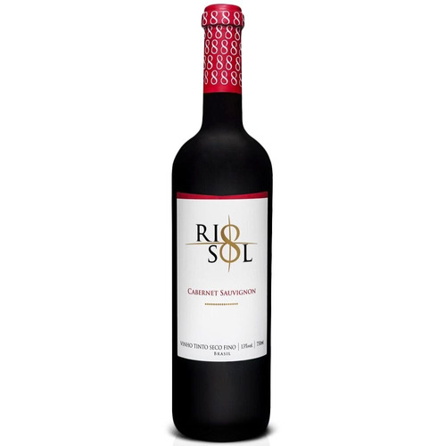 Vinho Nacional Tinto Cabernet Sauvignon Rio Sol 750ml