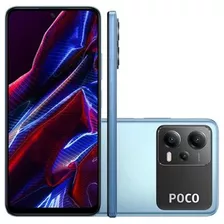 Smartphone Poco X5 5g 256gb 8 Ram Blue Fone De Brinde + Nf
