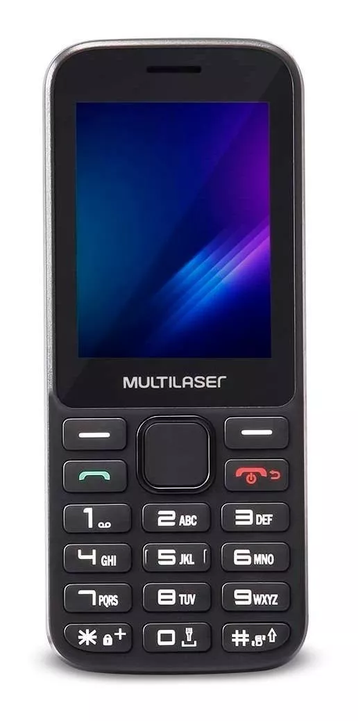 Multilaser Zapp Dual Sim 512 Mb Preto 256 Mb Ram