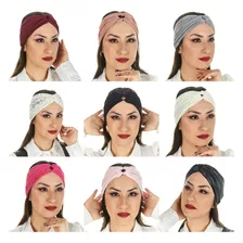 Faixa 2 Em 1 Turbante Touca Profissional Feminina