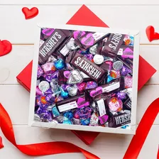 Surtido De Dulces De Chocolate Para El Día De San Valentín,