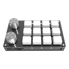 Teclado Personalizado De 12 Teclas+2 Botões Osu Gaming Mini