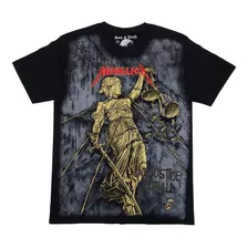 Playera Rock Metallica And Justice For All 