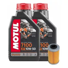 Kit Service Bajaj Dominar 250 400 Filtro Aceite + 7100 10w50