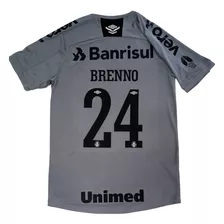 Camisa Jogo Grêmio Goleiro 2020 Gauchão Unidos Saúde Brenno