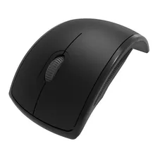 Mouse Inalambrico Foldeable 1000dpi 2.4 Ghz Black Backup
