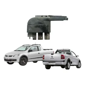 Suporte Rack Teto Traseiro Esquerdo Vw Saveiro G5 G6 G7 Preto
