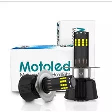 Bombillo Motoled H4 Moto/carro 12.000 L.m Original 8 Caras