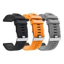 Kit 3x Pulseiras 22mm Compatíveis Com Garmin 935 Ou 945