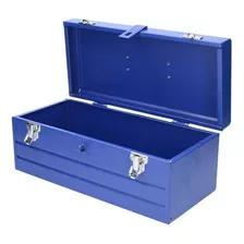 Caja Porta Herramientas Metálica Azul Con Charola Cmf16