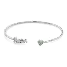 Pulsera Con Palabra Love Con Incrustaciones Circón