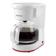 Cafetera Black+decker Cm0410-ar Semi Automática Blanca De Filtro 220v