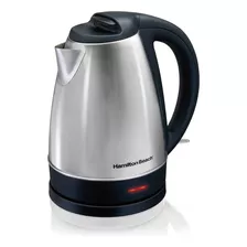 Hervidor Hamilton Beach 40989-cl Acero Inoxidable 1,7l Plata