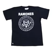 Camisetas 100% Algodón Ramones Rock Punk, Música