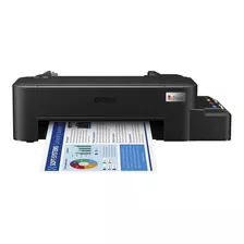 Impresora A Color Simple Función Epson Ecotank L121 Negra 220v