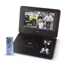 Dvd Portátil Fujitel Con Tv Microlab 8,5 + Funda Protectora