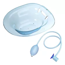 Banheira De Assento Para Assento De Vaso Sanitário Com Azul