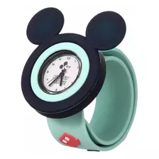 Reloj Mickey Mouse Original Para Niños Correa De Silicona