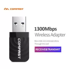 Adaptador Wifi Usb Dual Band Ac 1300 5g Usb3 1300mbps Veloz