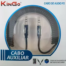 Cabo Auxiliar Espiral P2/p2 Kingo