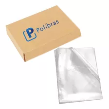 Plástico Envelope Grosso C/ 4 Furos 400 Un A4 Caixa Polibras