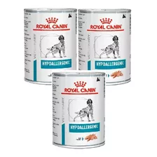 Royal Canin 3 Latas Hypoallergenic Para Cães Pett