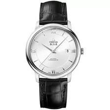 Omega De Ville Prestige Dial De Plata Del Reloj Para Hombre 