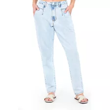 Calça Feminina Jeans Marmorizada Polo Wear Jeans Claro