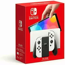 Consola Nintendo Switch Modelo Oled W/white Joy-con Con 12